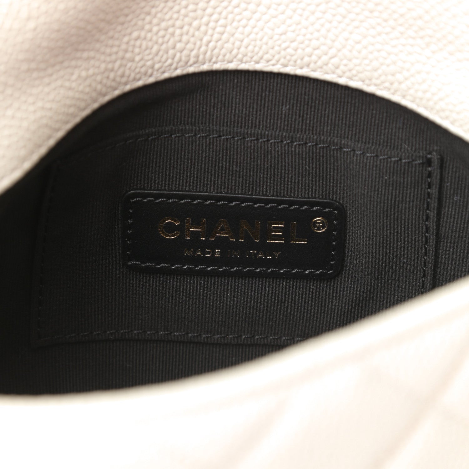 Chanel Caviar Quilted Mini Chain Soul Flap White 6 of 12