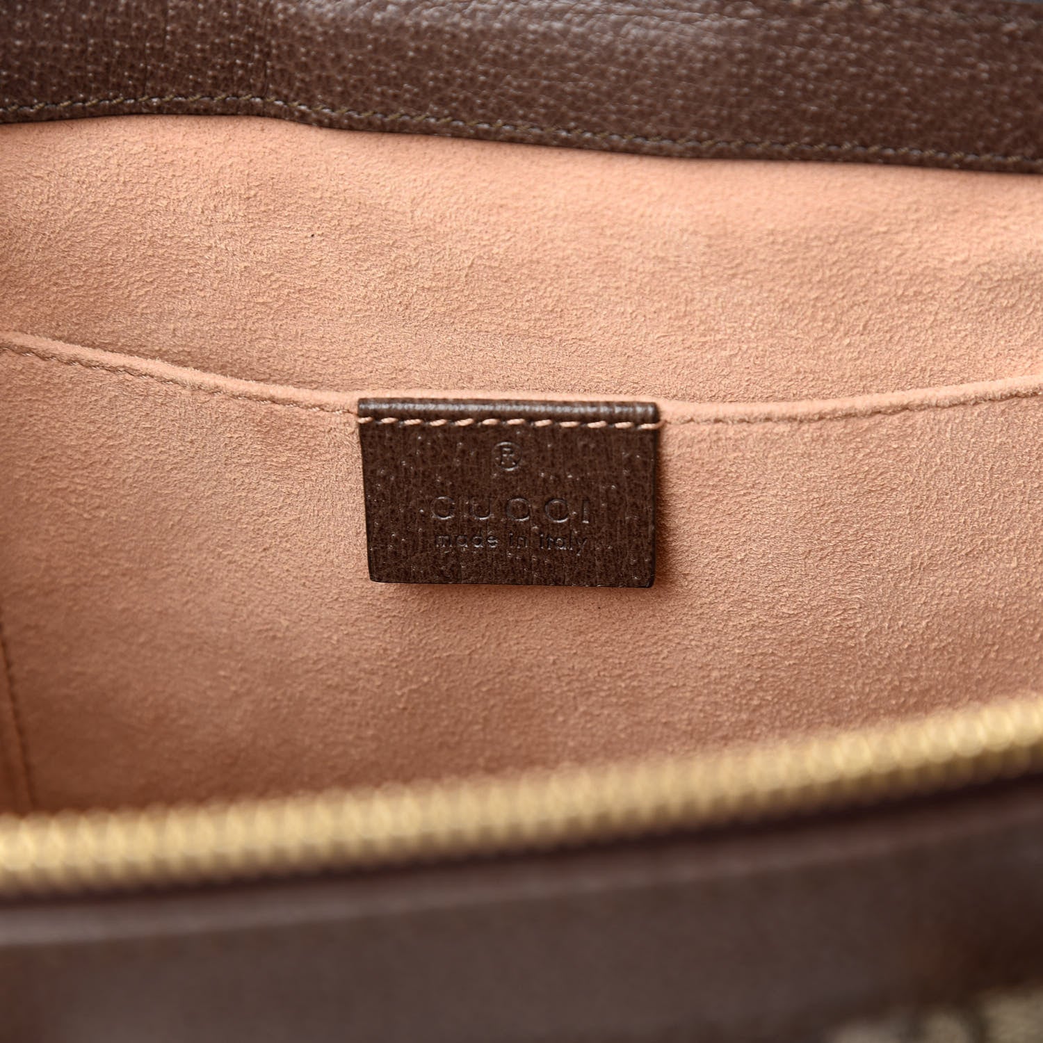 Gucci GG Supreme Monogram Small Ophidia Tote Bag Brown 6 of 10
