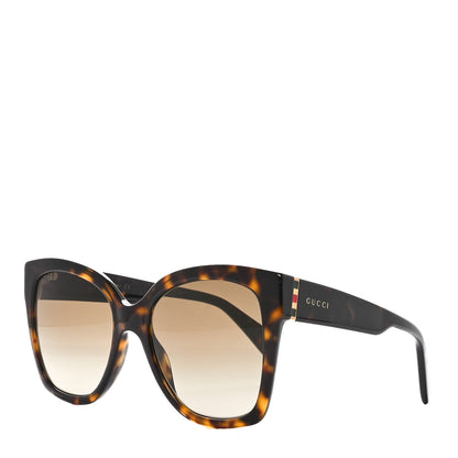 Gucci Acetate Square Frame Sunglasses GG0459S Tortoise 1 of 8