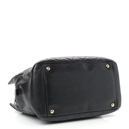 Chanel Caviar Quilted Petit Timeless Tote PTT Black 3 of 11