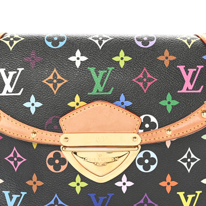 Louis Vuitton Monogram Multicolor Beverly MM Black 8 of 15