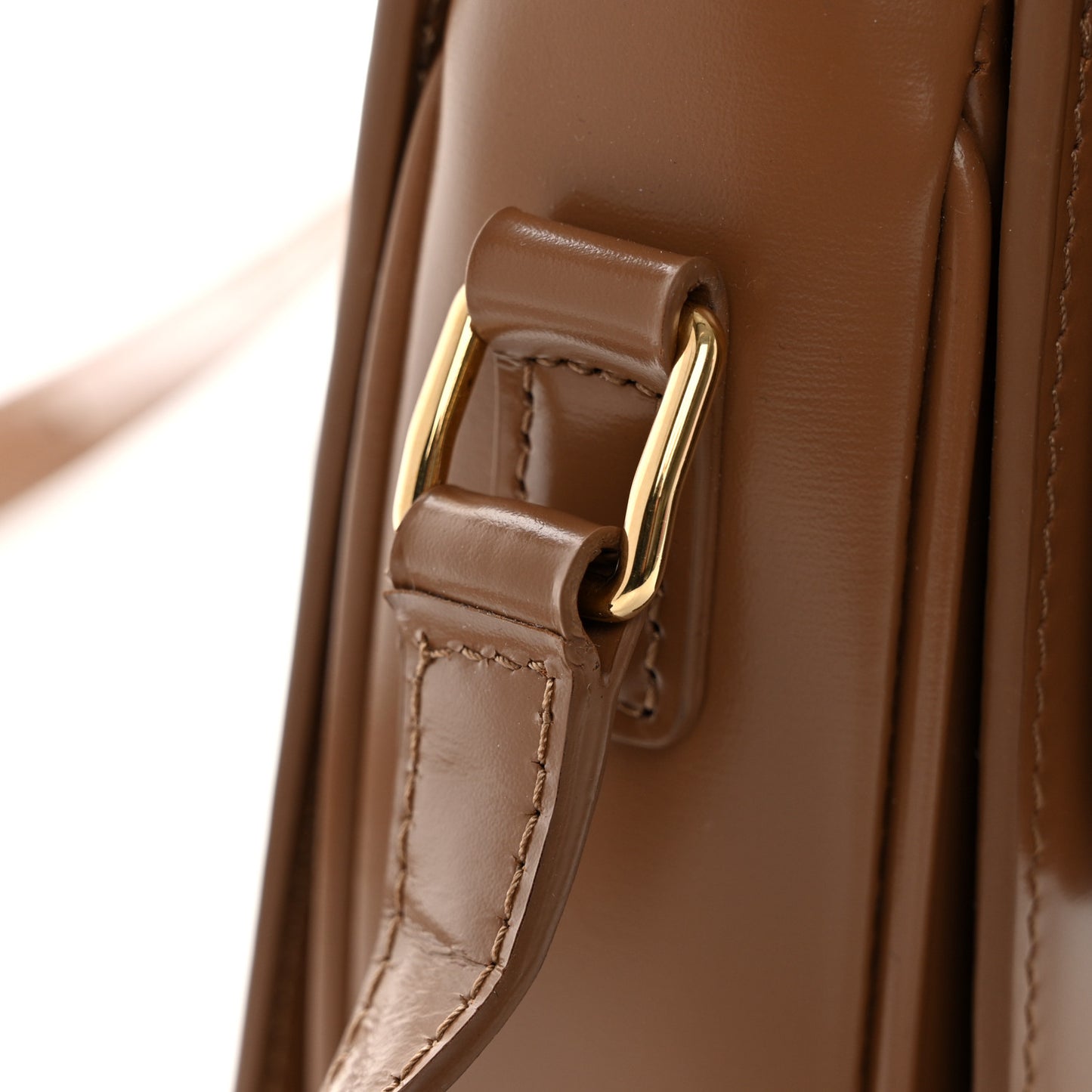 Shiny Calfskin Teen Triomphe Bronze
