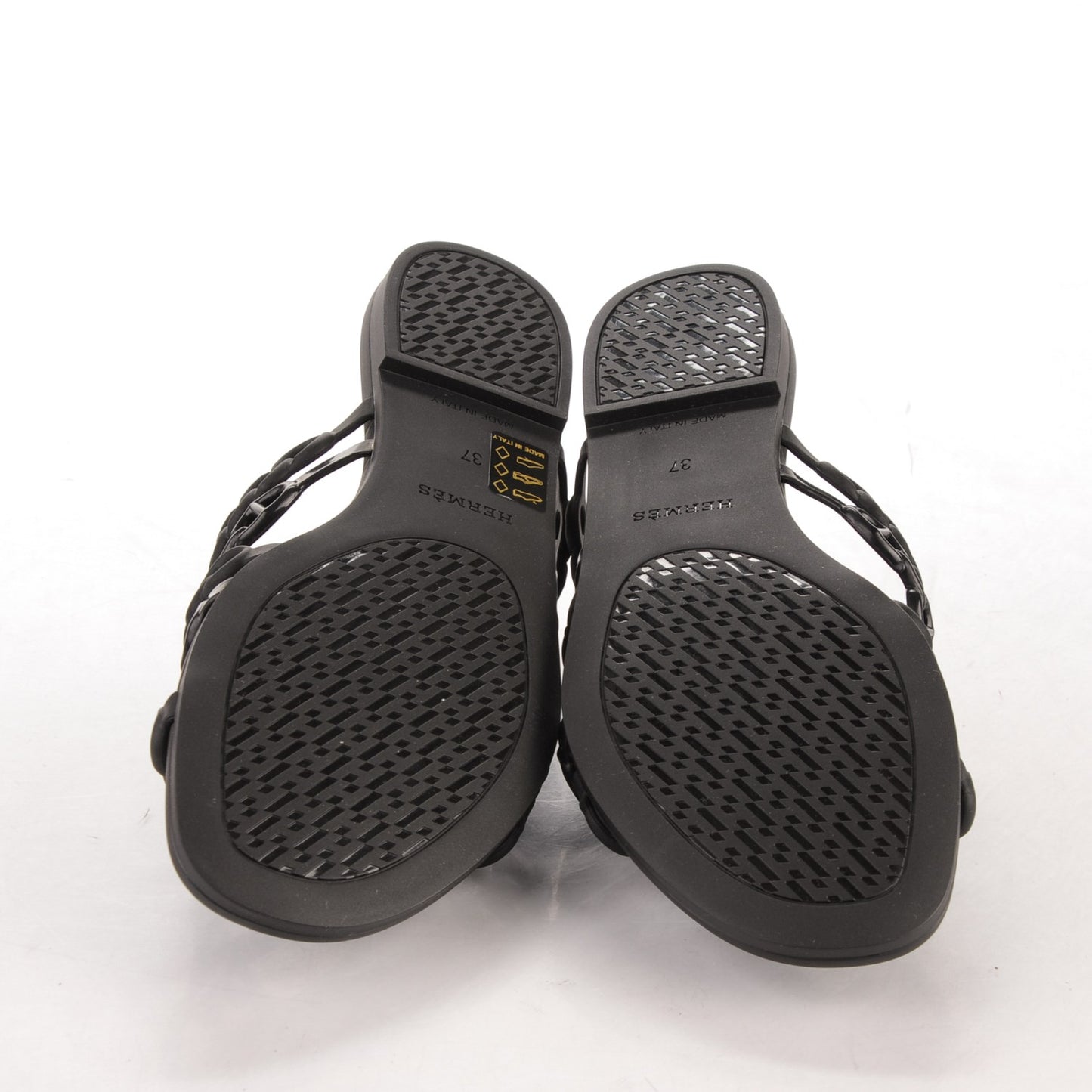 Chaine d'Ancre Nude Sandals 37 Black