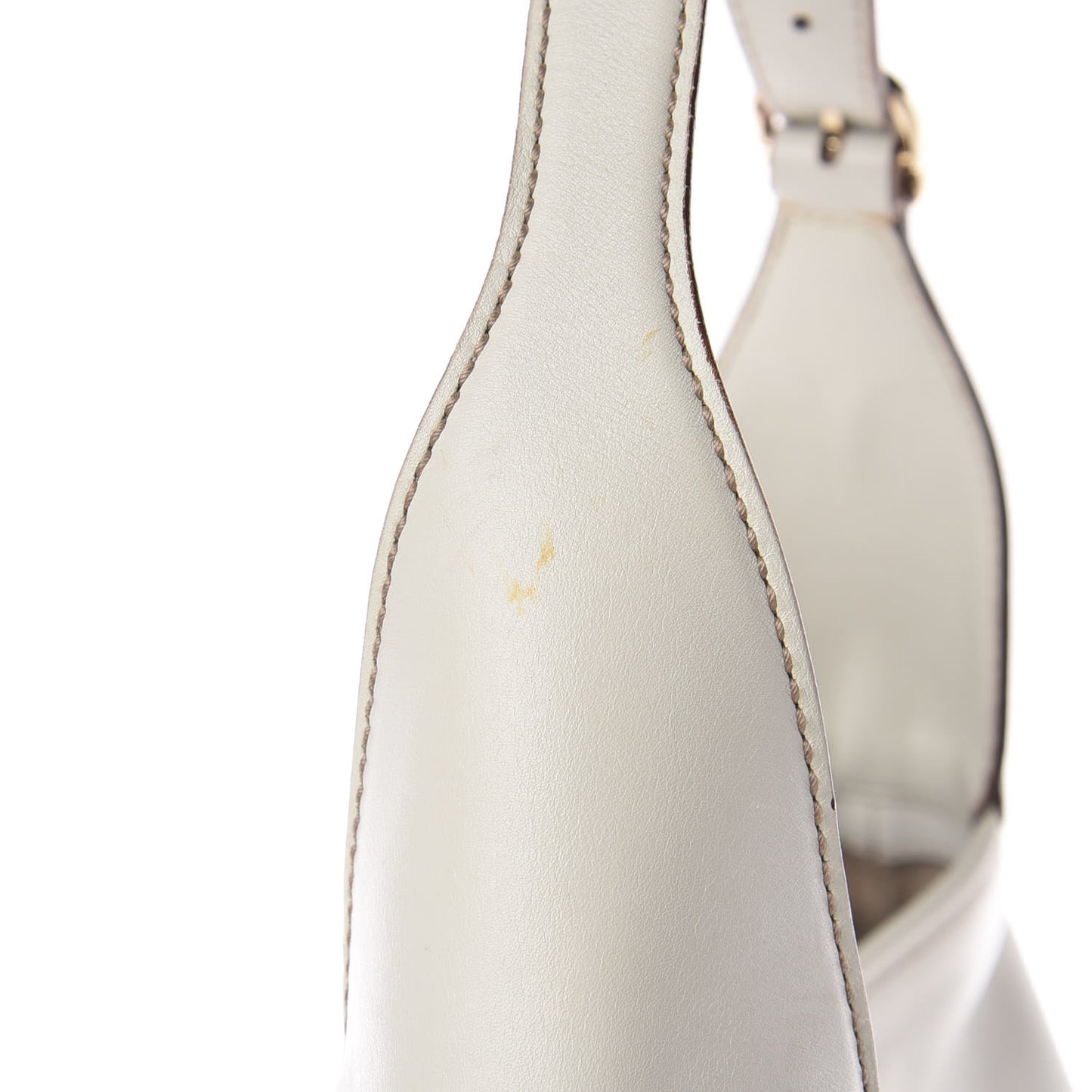 Calfskin Medium Jackie O Bouvier Hobo White