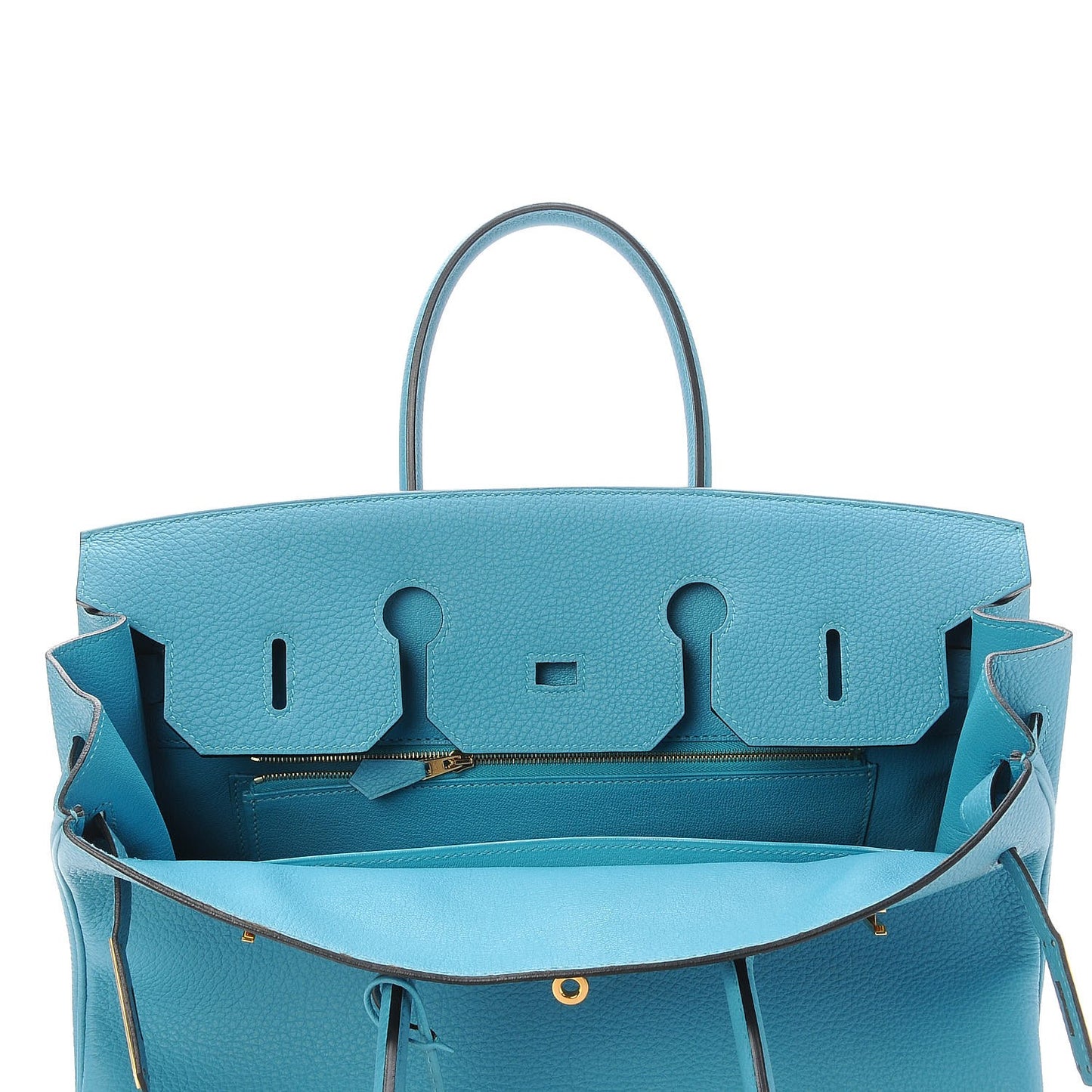 Togo Birkin 35 Turquoise