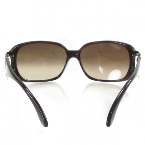 Chanel CC Sunglasses 6014 Brown 3 of 10