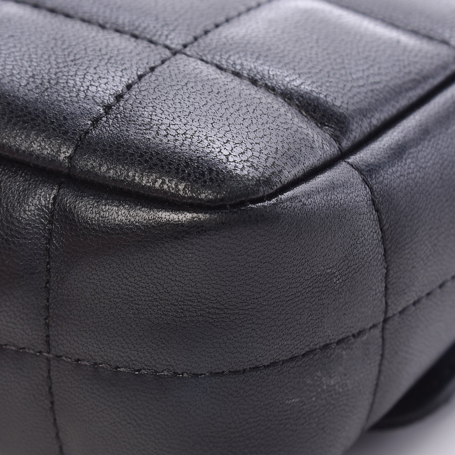 Chanel Lambskin Quilted Mini Chocolate Bar Camellia Flap Black 13 of 23