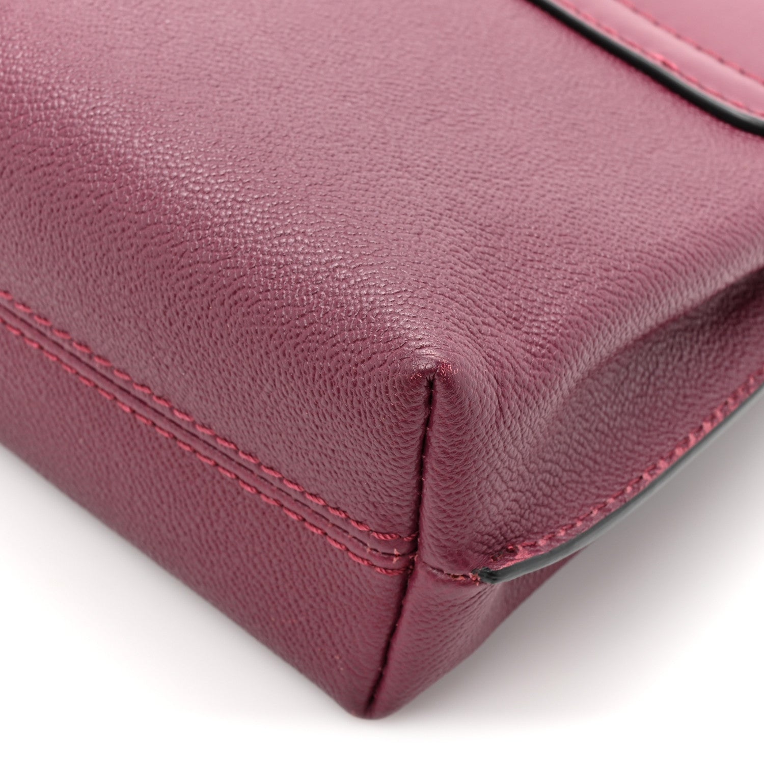 Burberry Soft Grain Calfskin Small Medley Crossbody Dark Plum 10 of 13