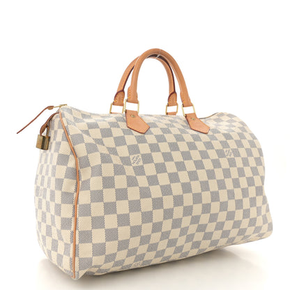 Louis Vuitton Damier Azur Speedy 35 3 of 13