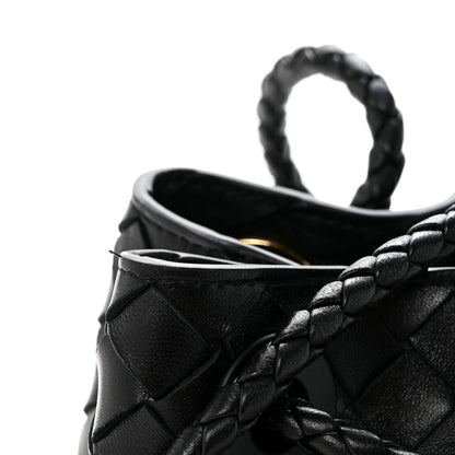Bottega Veneta Nappa Intrecciato Small East West Andiamo Shoulder Bag Black 10 of 10