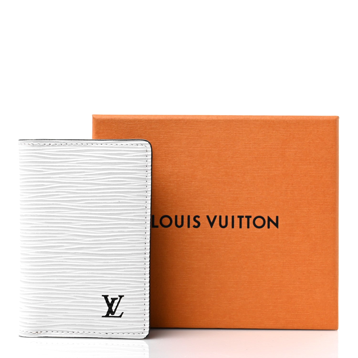 Louis Vuitton Epi Monogram Eclipse Pocket Organizer White 7 of 7