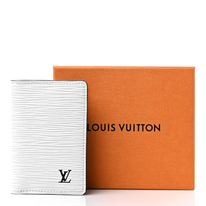 Louis Vuitton Epi Monogram Eclipse Pocket Organizer White 7 of 7