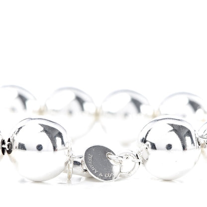 Tiffany Sterling Silver 10mm HardWear Ball Bracelet 4 of 5