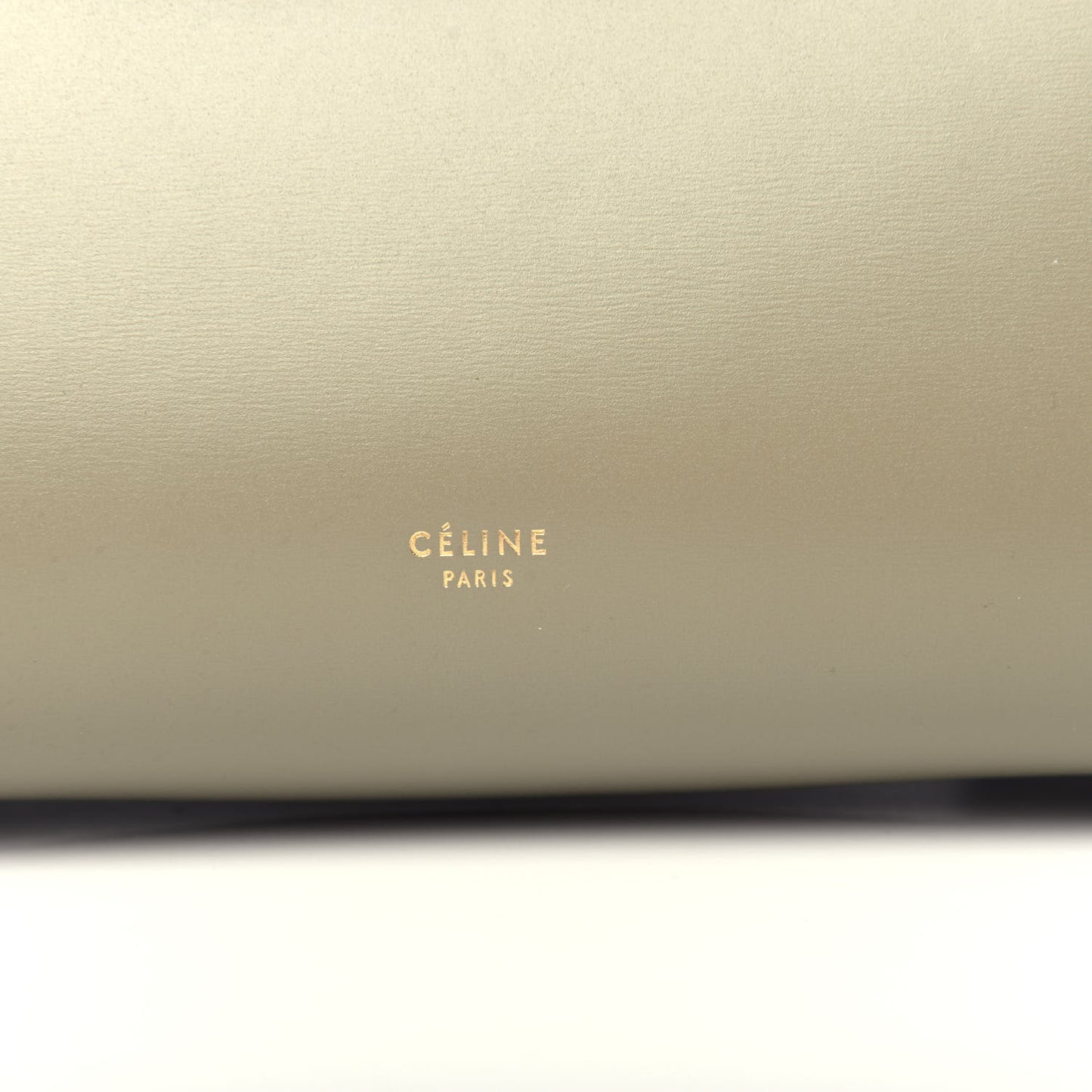Palmelato Calfskin Mini Belt Bag Khaki Cream