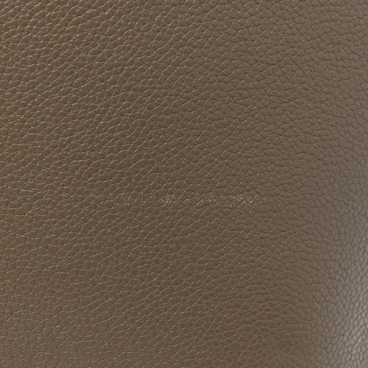Soft Grained Calfskin Small Sangle Bucket Bag Taupe