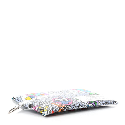 Louis Vuitton Monogram Comics Medium Trio Envelope Pouch Multicolor 4 of 6