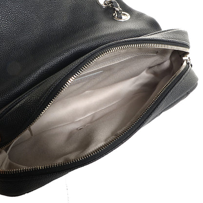Chanel Easy Caviar Medium Flap Black 5 of 8