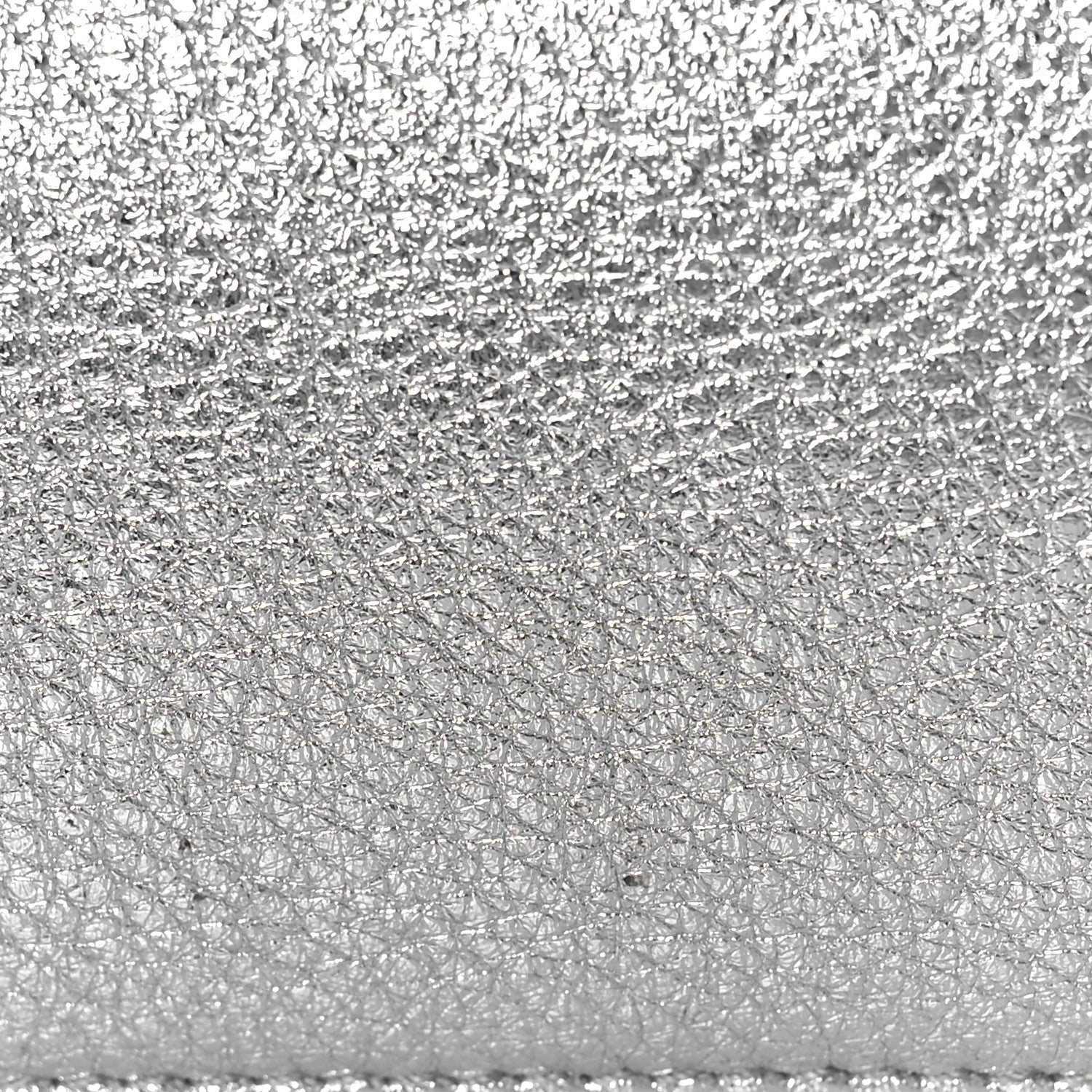 Saint Laurent Metallic Lambskin Quilted Sade Puffer Envelope Clutch Argento 10 of 11