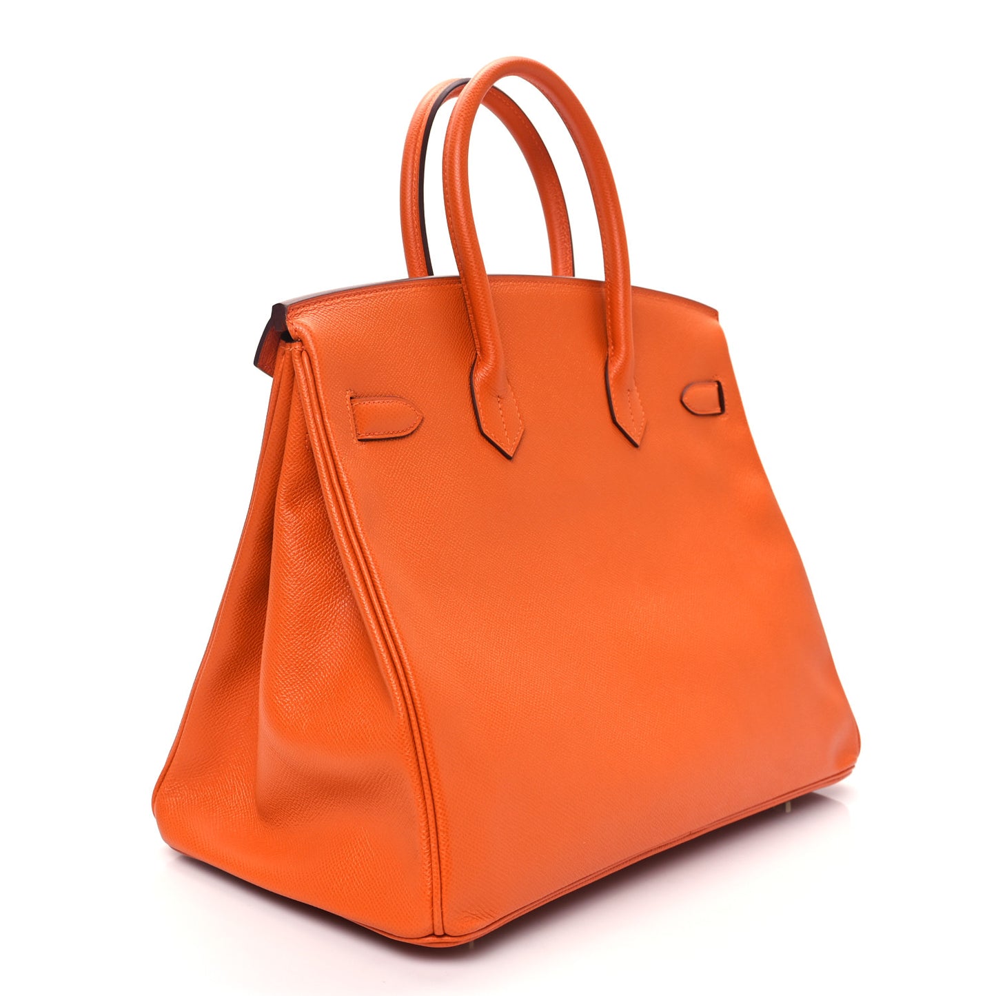 Epsom Birkin 35 Orange