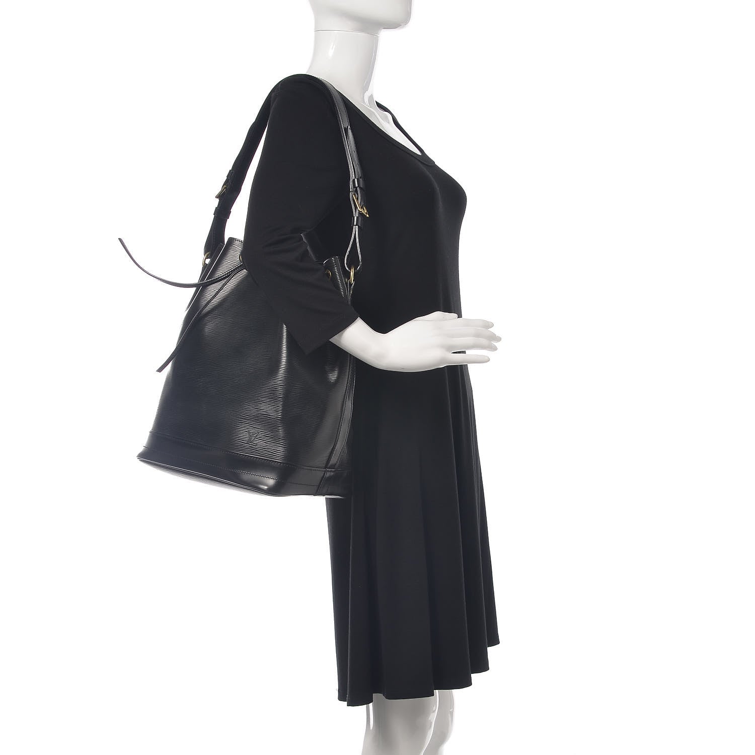 Louis Vuitton Epi Noe Black 2 of 9