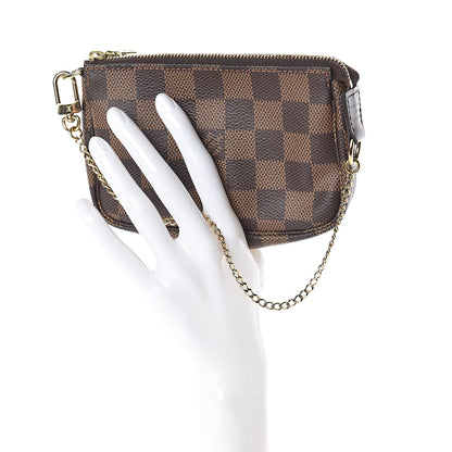 Louis Vuitton Damier Ebene Mini Pochette Accessories 2 of 6