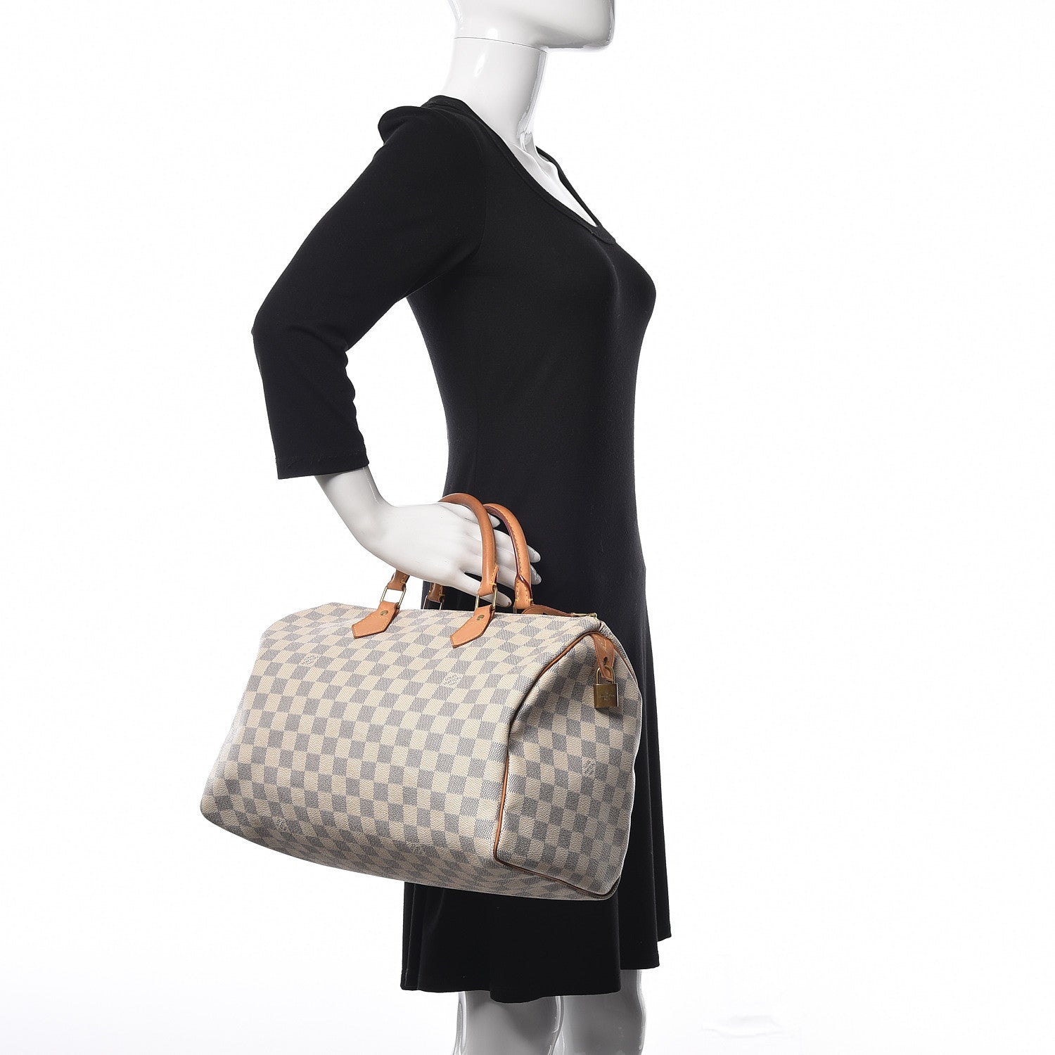 Louis Vuitton Damier Azur Speedy 35 2 of 12