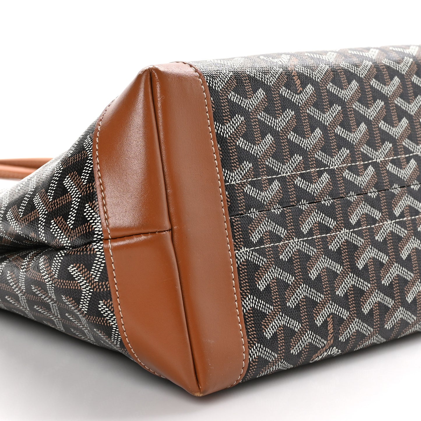 Goyardine Bellechasse Biaude Tote MM Black Gold