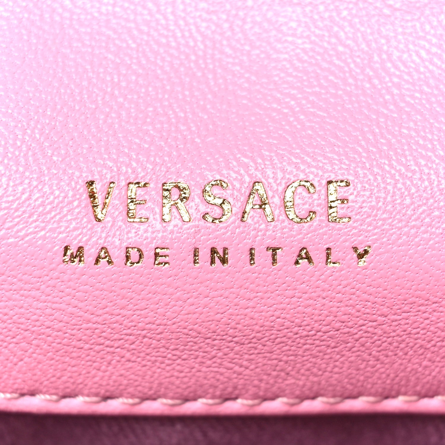 Versace Nappa Medusa Chain Shoulder Bag Pink 7 of 13