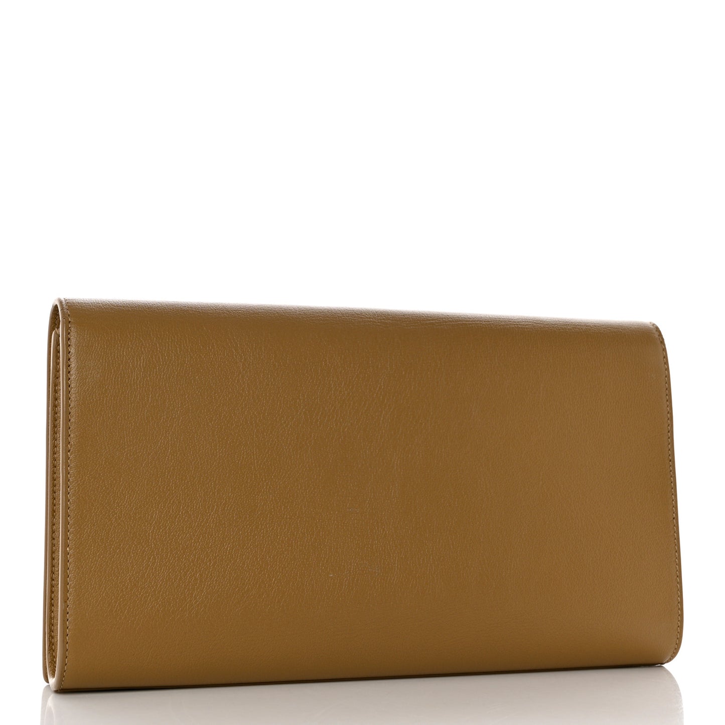 Calfskin Monogram Large Belle De Jour Clutch Beige