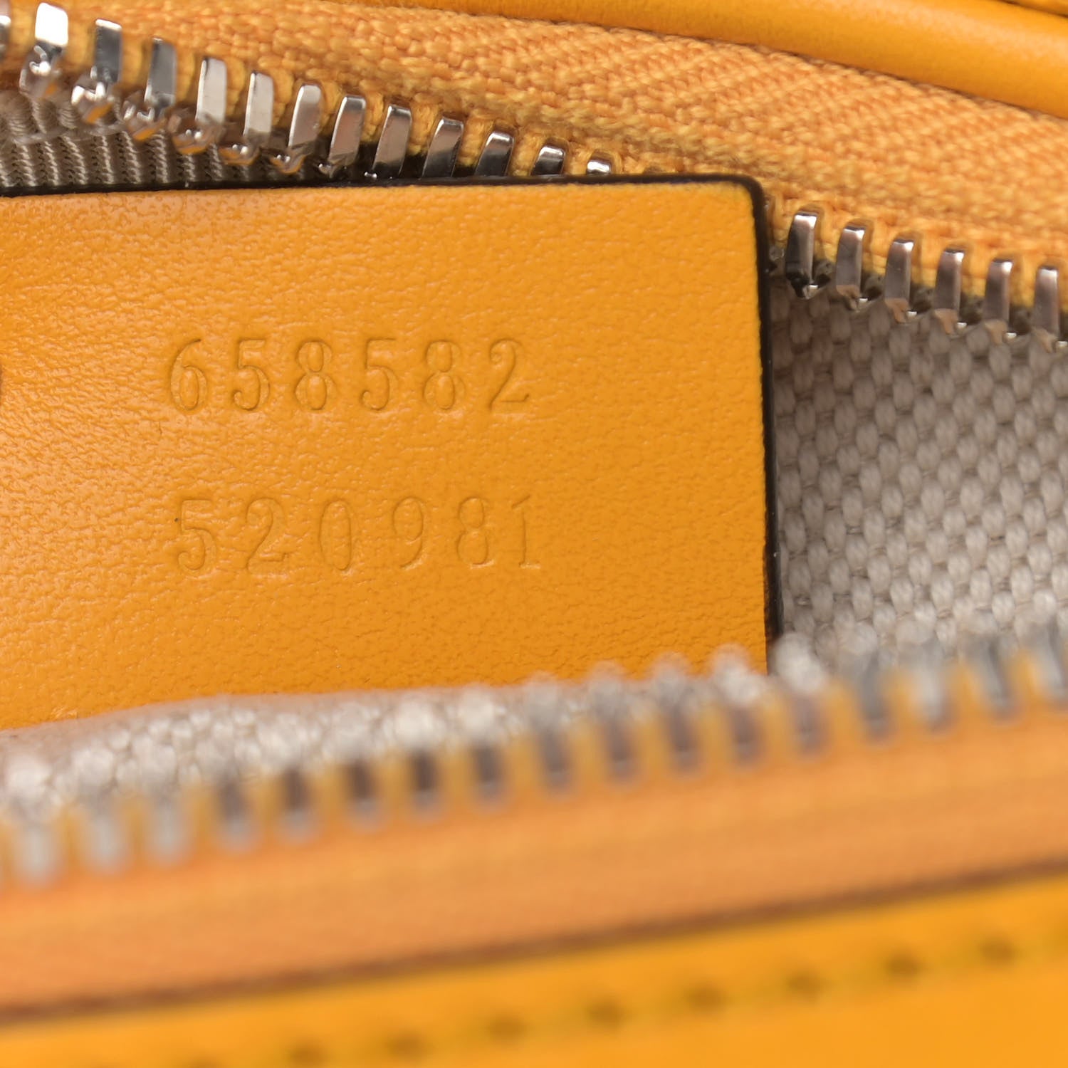 Gucci Calfskin GG Tennis Embossed Belt Bag Crop 7 of 10