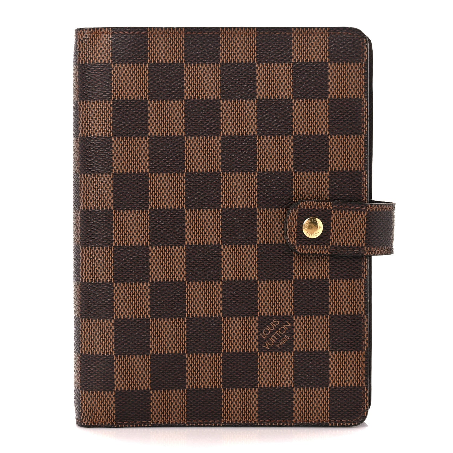 Louis Vuitton Damier Ebene Medium Ring Agenda Cover 1 of 12