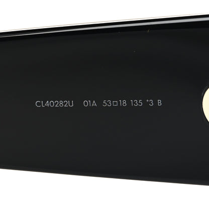 Celine Acetate Triomphe XL 01 Sunglasses CL40282U Black 6 of 7