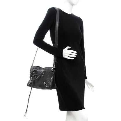 Balenciaga Agneau Classic Silver Hardware S City Gris Fossile 2 of 7