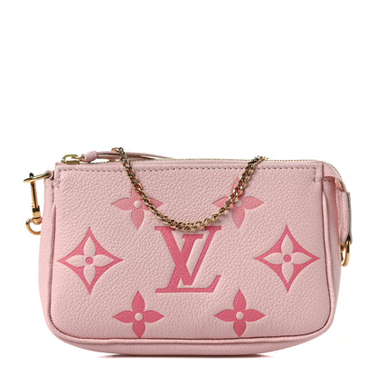 Louis Vuitton Empreinte Monogram Giant By The Pool Mini Pochette Accessories Bouton De Rose 1 of 9