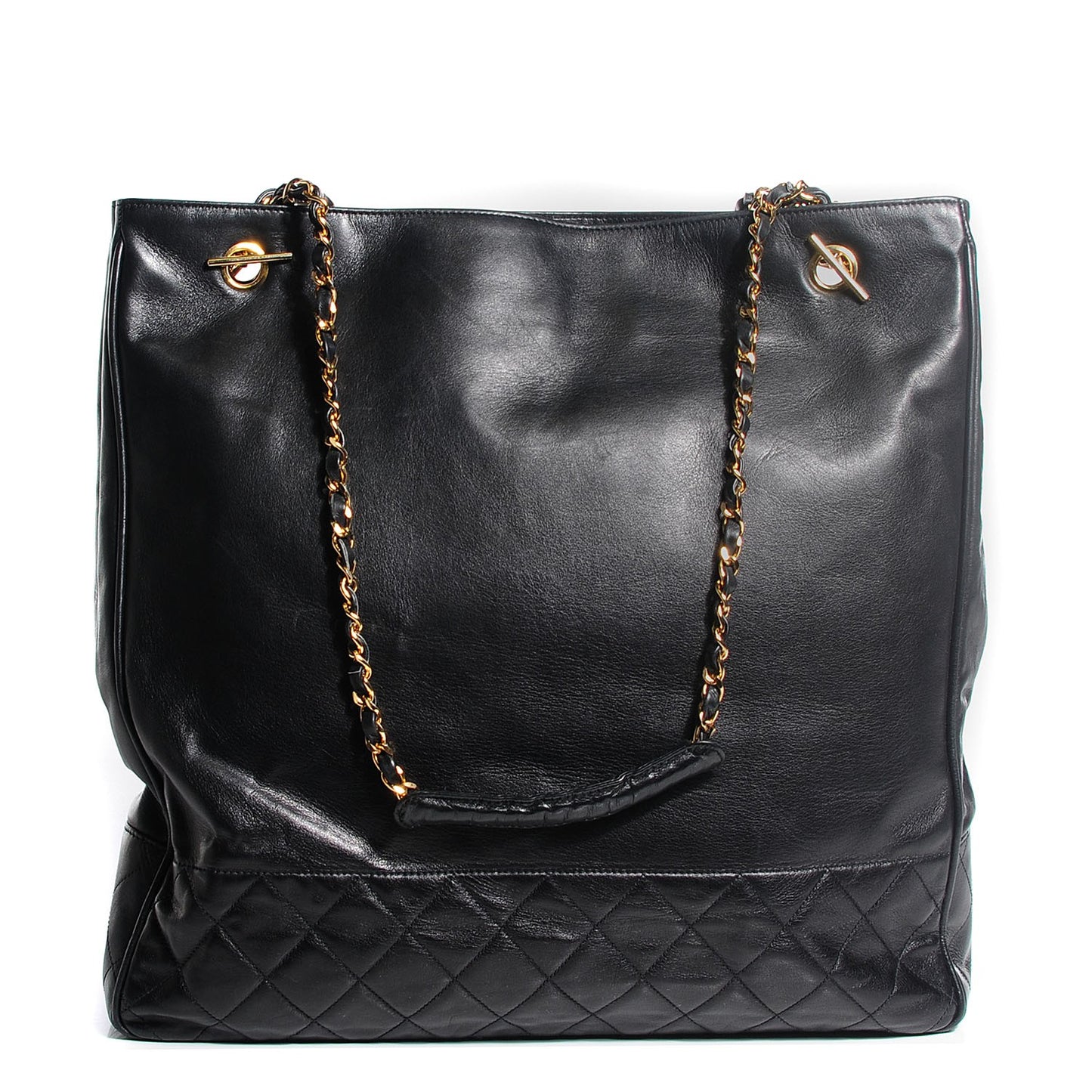Lambskin Shoulder Bag Black