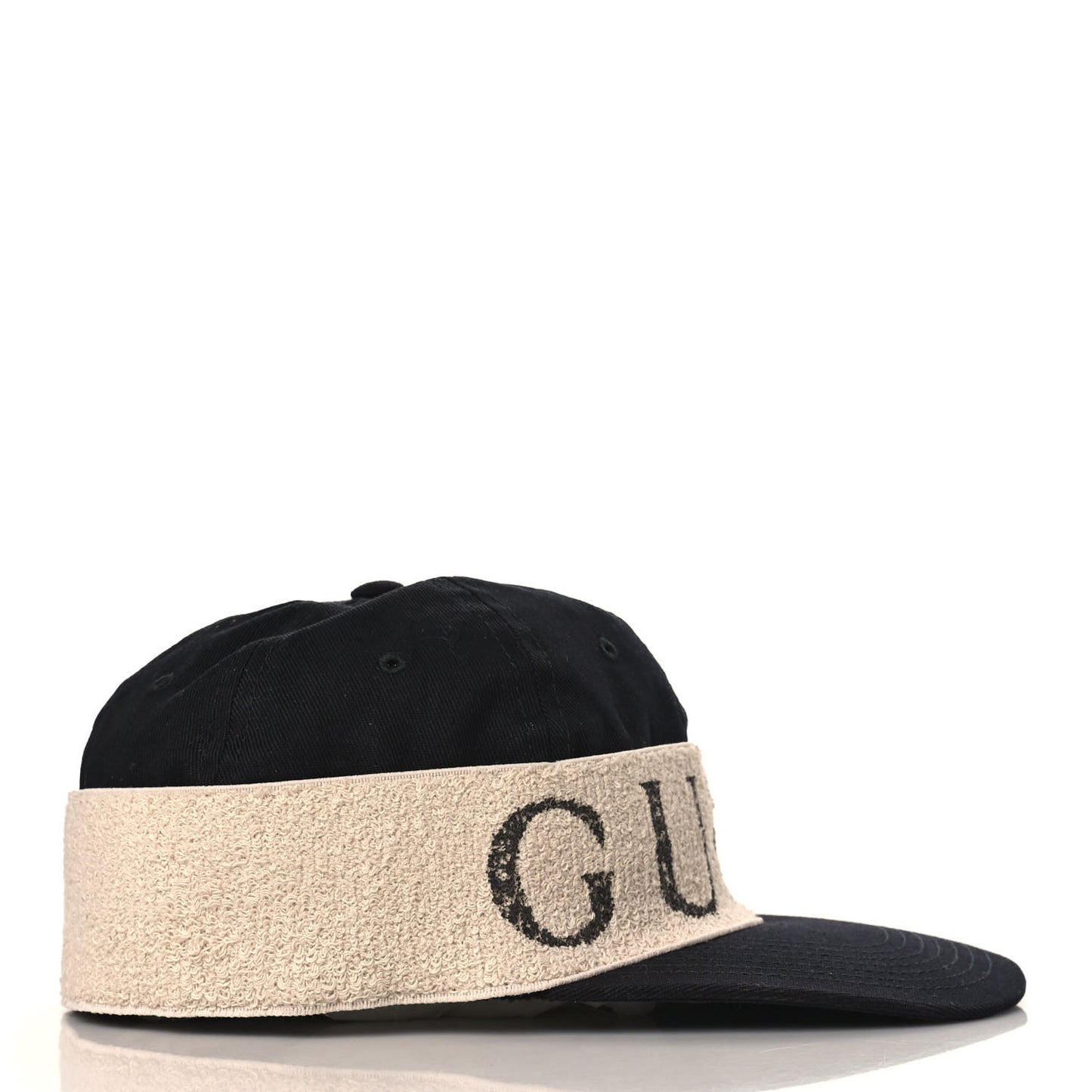 Gabardine Gucci Headband Baseball Hat 57 Black
