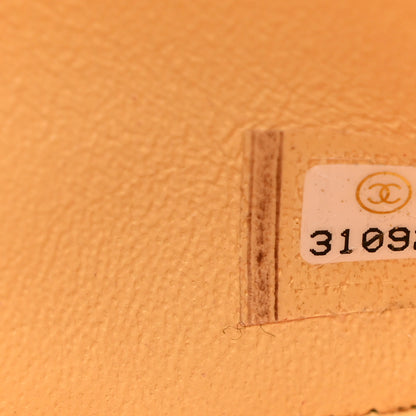 Chanel Lambskin Quilted Small Double Flap Pink Yellow 7 of 11