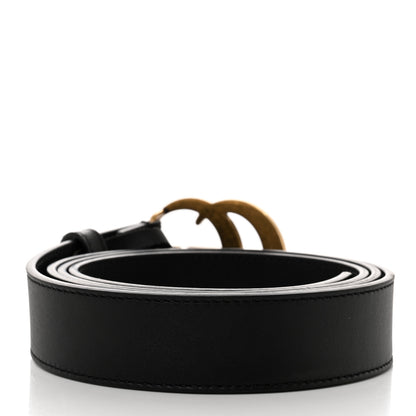 Gucci Moon Calfskin Double G 30mm Belt 110 44 Black 2 of 7