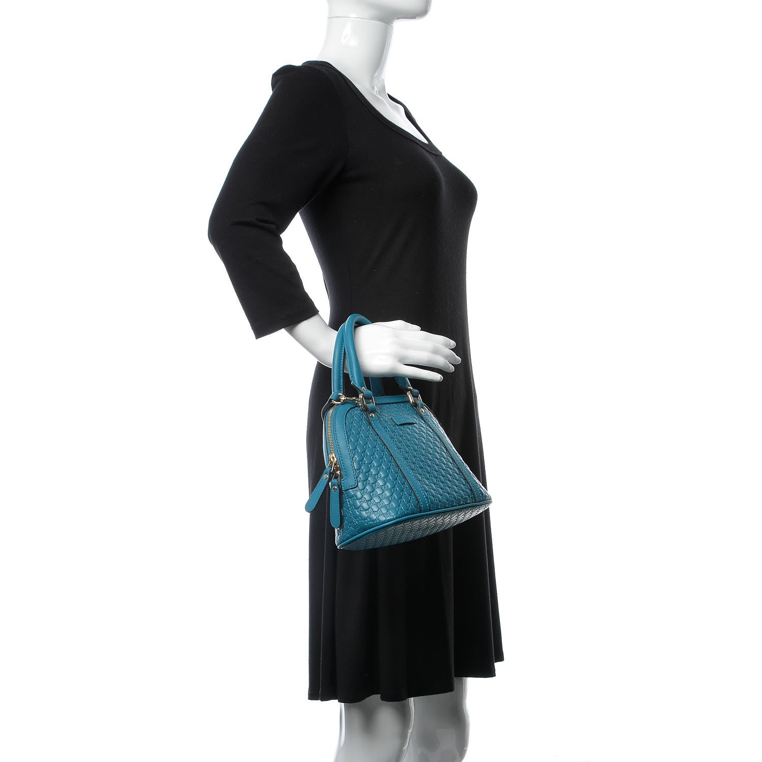 Gucci Microguccissima Mini Dome Bag Deep Cobalt 2 of 9