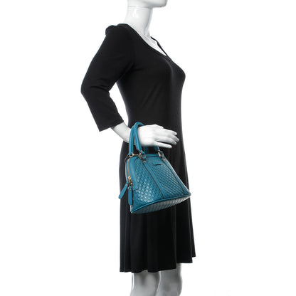 Gucci Microguccissima Mini Dome Bag Deep Cobalt 2 of 9