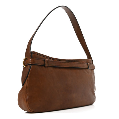Miu Miu Nappa Aviator Regular Aventure Shoulder Bag Rovere 3 of 10