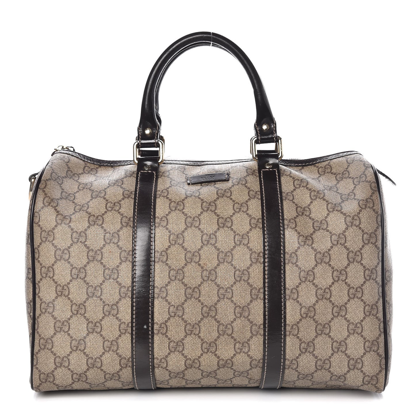 GG Plus Monogram Medium Joy Boston Dark Brown