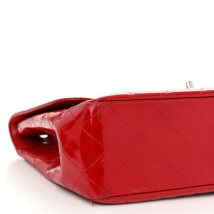 Chanel Patent Jumbo Single Flap Red 9 of 15