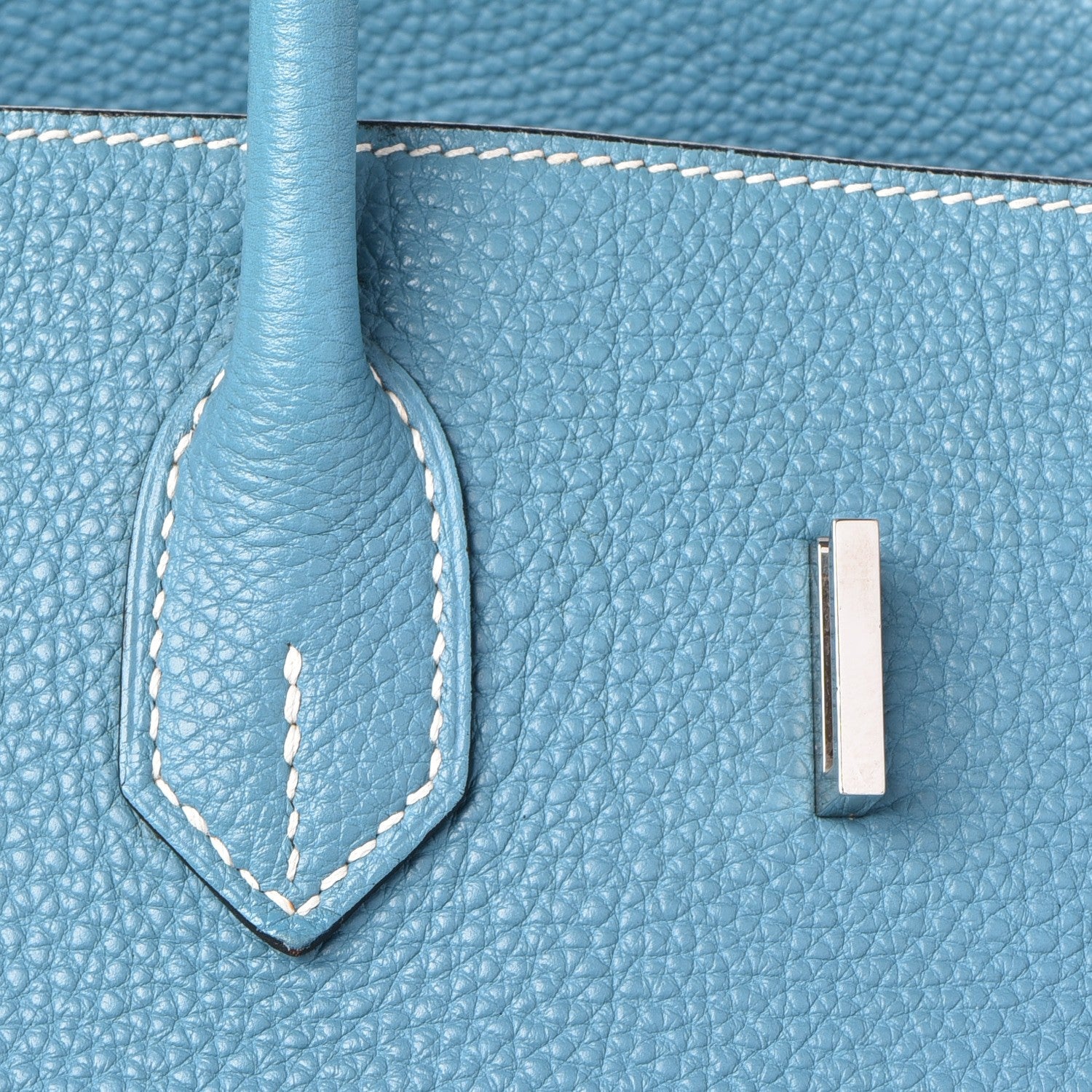 Hermes Togo Birkin 35 Blue Jean 30 of 38
