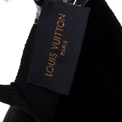 Louis Vuitton LV Initials Knit Face Mask Black 3 of 6