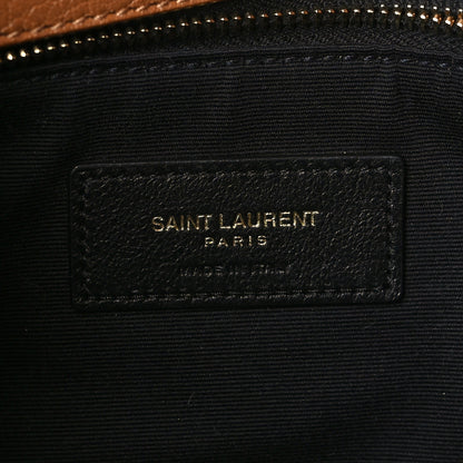 Saint Laurent Suede Quilted Mini Becky Chain Bag Cinnamon 5 of 6