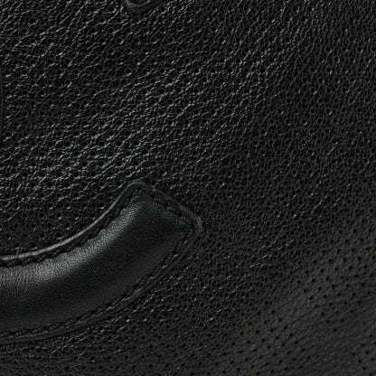 Chanel Goatskin Perforated Large CC Tote Black 12 of 16