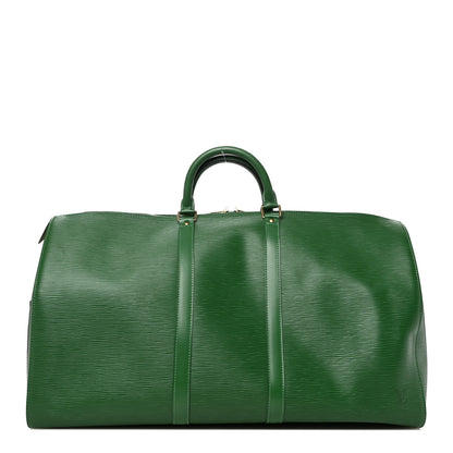 Louis Vuitton Epi Keepall 55 Borneo 1 of 11