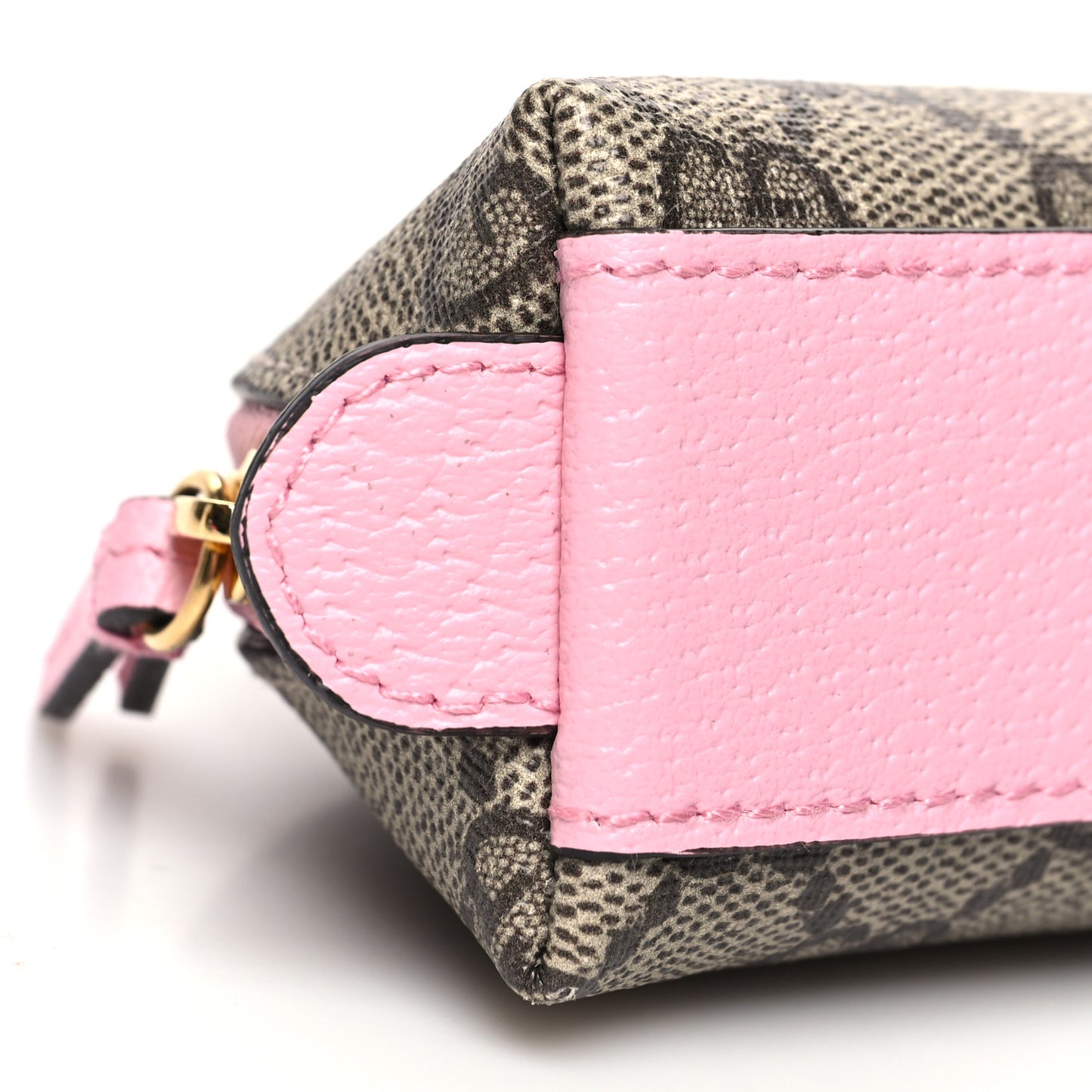 X DISNEY GG Supreme Monogram Daisy Duck Pencil Case Pink