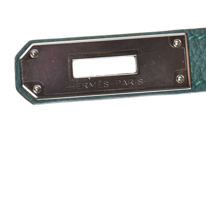 Hermes Togo Birkin 30 Malachite 31 of 32